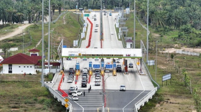 Gerbang Tol Pangkalan Brandan. (Dok: Hutama Karya)