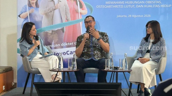 Dokter Spesialis Bedah Orthopaedi dan Traumatologi Subspesialisasi Kaki dan Pergelangan Kaki (Foot and Ankle), dr. Ihsan Oesman, Sp.OT (K). (Suara.com/Dini Efrianti Efendi)