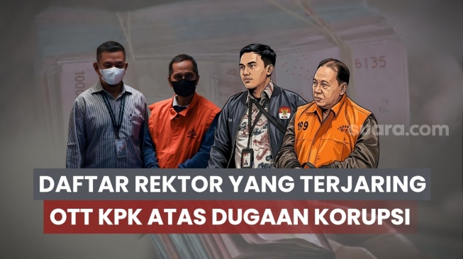 Dari Jual Beli Kursi Kuliah Hingga Proyek Internet: 5 Rektor Indonesia yang Terseret Korupsi