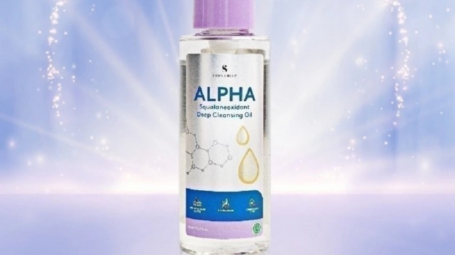 SOMETHINC Alpha Squalaneoxidant Deep Cleansing Oil (Shopee)
