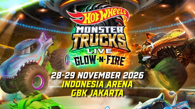 Tiket Ludes Terjual, Hot Wheels Monster Trucks Live Glow-N-Fire Tambah Show Baru di Indonesia
