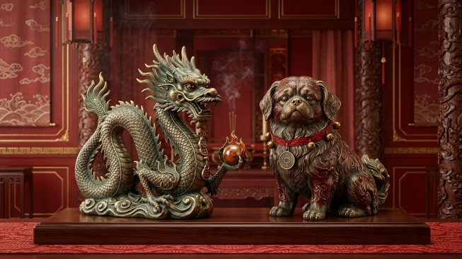 Mengapa Shio Naga dan Anjing Sering Dianggap Bertentangan dalam Feng Shui? Ini Alasannya