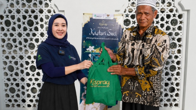 Enesis Group bersama BAZNAS menggelar program CSR “Wangikan 50 Masjid bersama Kispray Kasturi” di Banda Aceh, Jumat (4/9/2026). [handout]