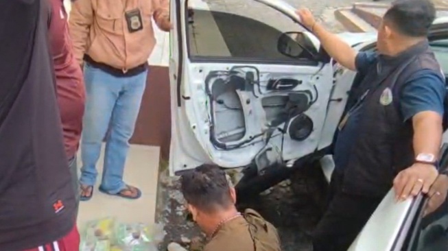 Terbongkar di Pelabuhan Bakauheni 40 Kg Sabu Disembunyikan di Balik Pintu Mobil HR-V