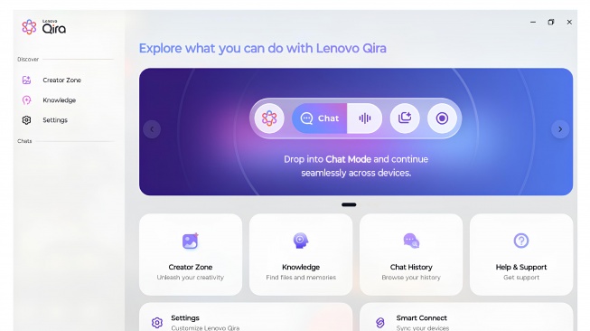 Lenovo Qira. [Lenovo]