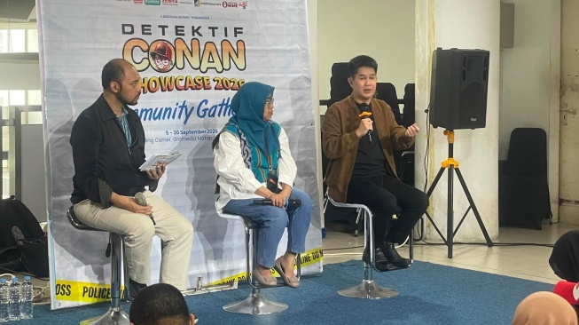 Detektif Jubun Bagikan Cara Berpikir Investigator di Hadapan Fans Detective Conan
