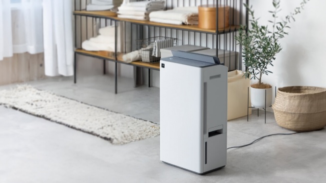 2-in-1 Dehumidifier with Air Purifier DW-T30FY-H/W. [Sharp]