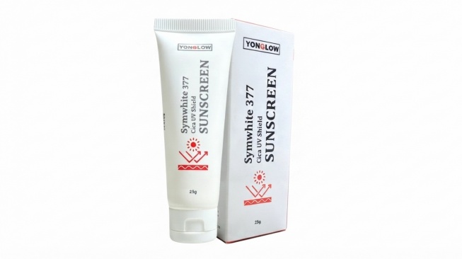 Yonglow Sunscreen Symwhite 377 Cica UV Shield SPF 50 PA+++