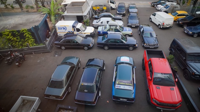 Komunitas Ootomotif pengguna Mercedes-Benz yang tergabung dalam W124 MBCI. (Foto: Ist)