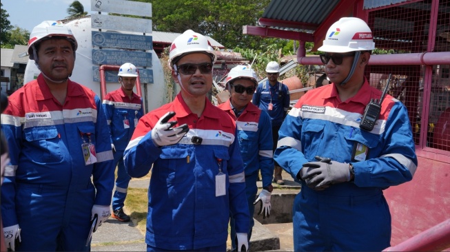 Fuel Terminal Ternate untuk menerima pengiriman kargo dari Wayame dievaluasi. (Dok: Pertamina)