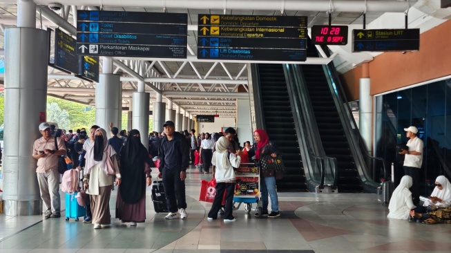 64 Penerbangan Palembang-Jakarta Sempat Batal akibat Anak Krakatau, Kini Kembali Normal