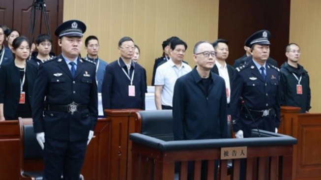 Terima Suap 148 Juta Mantan Gubernur di China Divonis Mati Plus Dimiskinkan