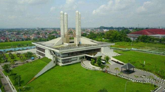 Bangunan Gedung Perpustakaan Grhatama Pustaka (Arsip Daerah DPAD DIY/BalaiYanpus)
