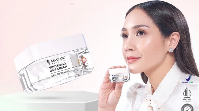 MS GLOW Whitening Day Cream (Shopee)