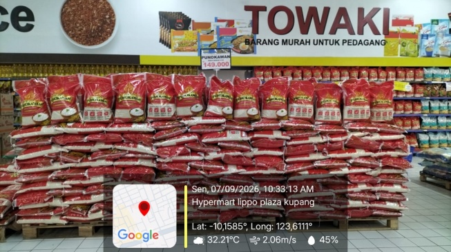 Bulog menyiapkan pasokan Beras Premium hingga 75 ribu ton per bulan untuk sejumlah jaringan ritel modern. (Dok: Bulog)