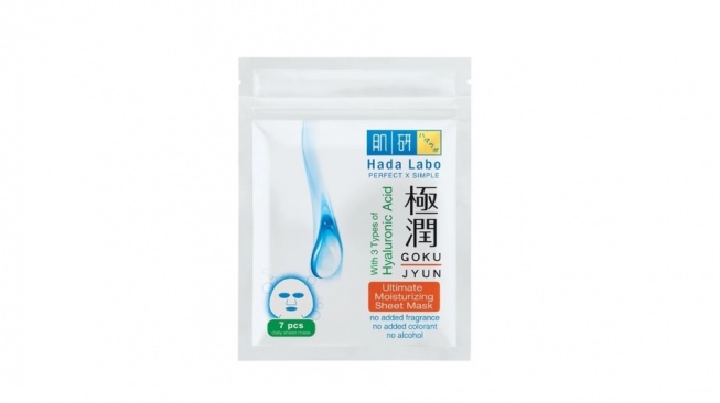 Hada Labo Gokujyun Ultimate Moisturizing Sheet Mask (Shopee)
