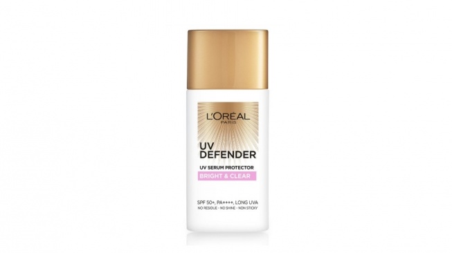 L'Oréal Paris UV Defender Bright & Clear SPF 50+ PA++++ (Shopee)