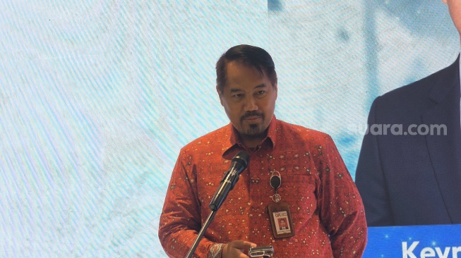 Direktur Pengawasan Lembaga Pembiayaan Otoritas Jasa Keuangan (OJK) Muhammad Rizki F. Purnomo. Foto Fakhri-Suara.com
