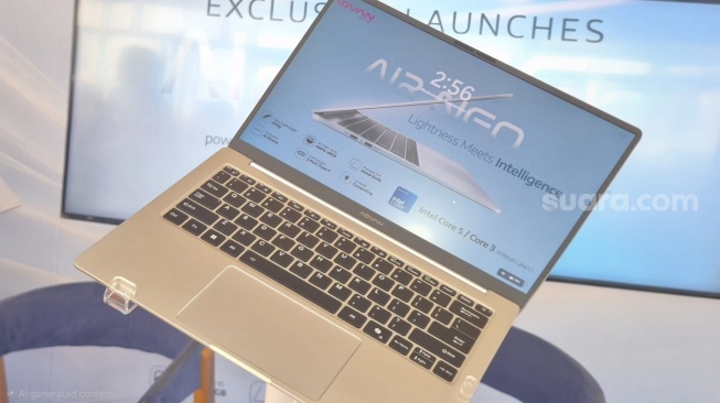 MacBook Neo Ubah Standar Laptop Ringan, ADVAN AIR NEO Jawab dengan Intel Wildcat Lake