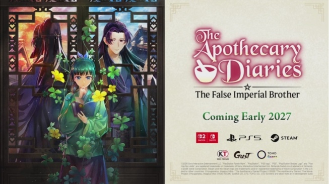 Franchise The Apothecary Diaries Dapat Game Konsol Pertama, Rilis Awal 2027
