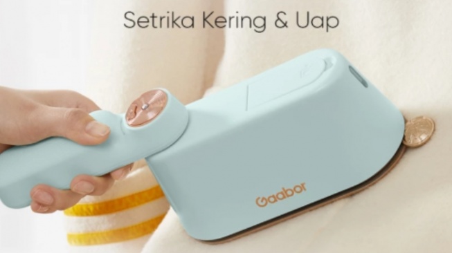  Gaabor Steam Iron HM-M01A. [Shopee]