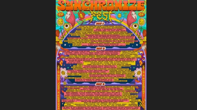 Synchronize Fest Mengumumkan Full Line Up 2026: "It's Not Just A Festival, It's A Movement"