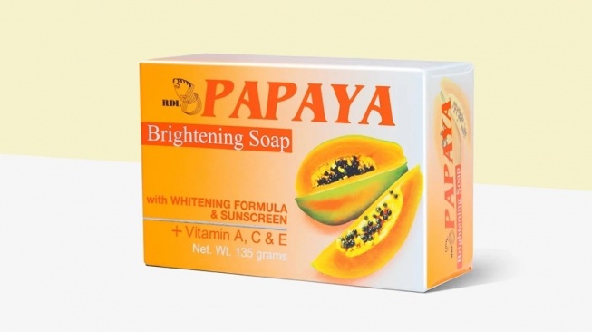 RDL Papaya Brightening Soap (Shopee)