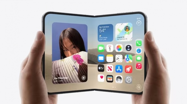 Apple resmi merilis iPhone Duo lipat seharga S$3.099 bersama jajaran iPhone 18 Pro dalam Apple Event 2026. (Apple)