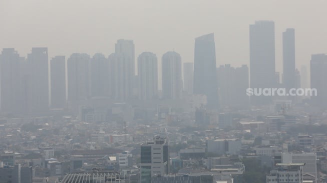 Kualitas Udara Jakarta Masuk Kategori Tidak Sehat