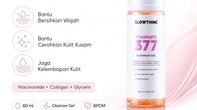 Glowthinc Symwhite 377 Cleanser Gel (Shopee)