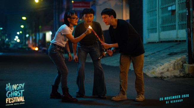 Sinopsis Film Hungry Ghost Festival: Petualangan Aci Resti hingga Fajar Nugra Berujung Teror Arwah