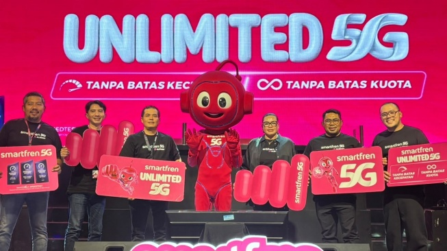 SMARTFREN Unlimited 5G di Palembang. [XLSmart]