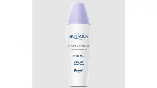 Sunscreen Skin Aqua Sesuai Jenis Kulit. (www.rohto.co.id)