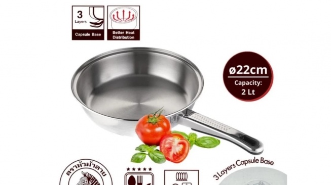 ZEBRA Frying Pan. (Shopee)