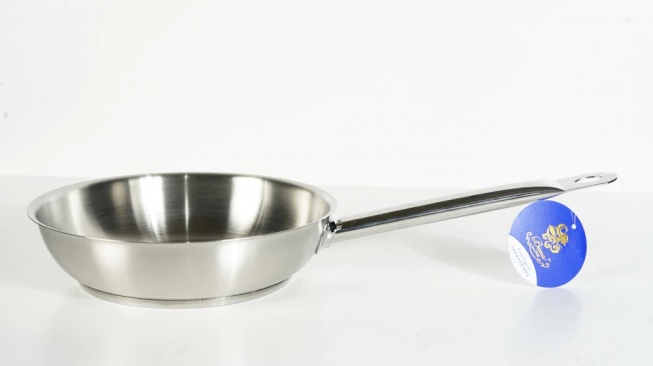 BIMA Fry Pan Stainless Steel. (Shopee)