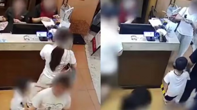 Viral Wanita Ngamuk Tuduh Bocah Laki-laki 4 Tahun Sentuh Bokongnya di China