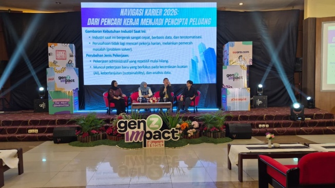 Lepas dari Bayang-bayang Kantoran, Gen Z Ditantang Jadi Job Creator di Gen Z Impact Fest 2026