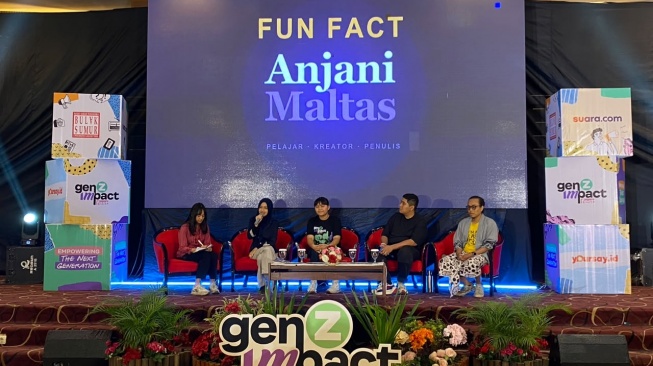 Sesi Creator Showcase di Acara Gen Z Impact Fest 2026 (Suara.com/Dita)