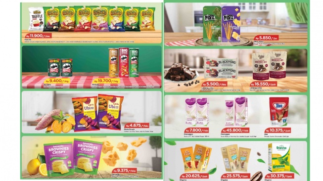 Katalog Promo Tip Top Minggu Ini, Diskon Camilan Akhir Pekan hingga Promo Beli 2 Gratis 1!