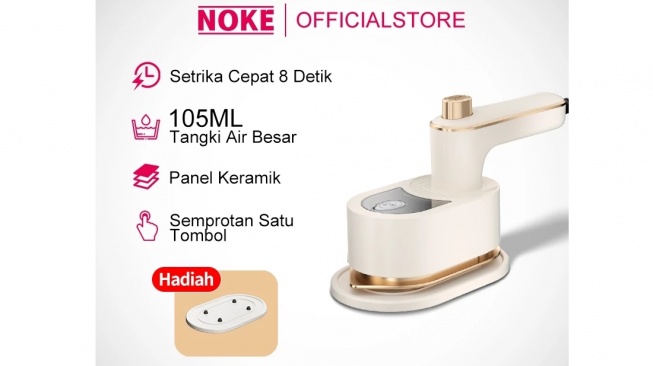 NOKE Portable Travel Setrika Uap Mini