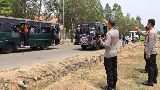 Kawal Jakmania ke GBK, 934 Petugas Disiagakan di 47 Titik Pengamanan Kota Bekasi
