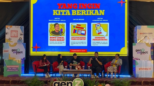Sesi Creator Showcase di Acara Gen Z Impact Fest 2026 (Suara.com/Dita)