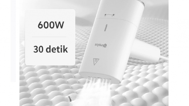 Simplus Setrika Uap Genggam Lipat Tangki 600W