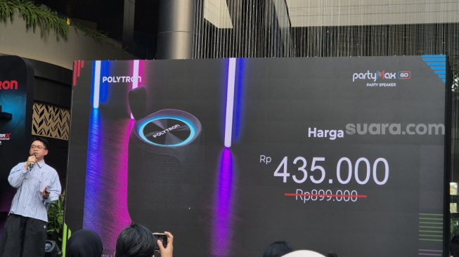 Bukan Sekadar Speaker Mini, Polytron PartyMax Go Bisa Sinkronkan 99 Unit Sekaligus