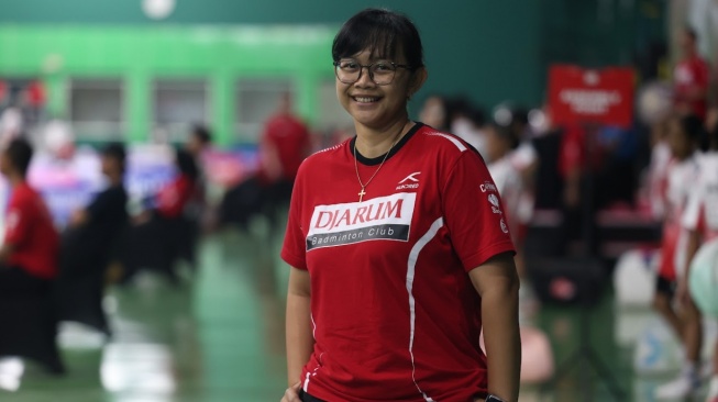 Maria Kristin ungkap kriteria Super Tiket Pilihan di Audisi PB Djarum 2026. Atlet yang ngoyo dan pantang menyerah tetap berpeluang lolos meski kalah. [Dok. PB Djarum]