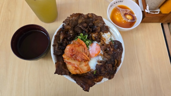 Habis Rp100 Ribuan, Puas Gak Ya Makan Kimchi Karubi Nikudon di Kimukatsu? Ini Pengalaman Aslinya!