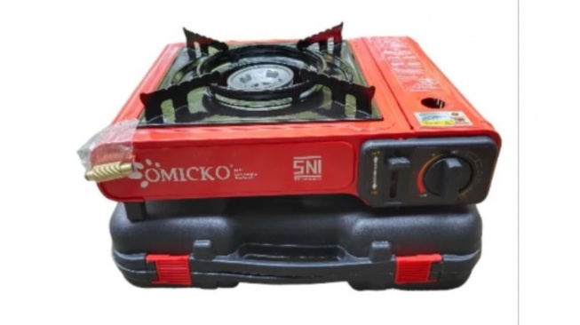 Omicko Kompor Portable 2 in 1. [Shopee]