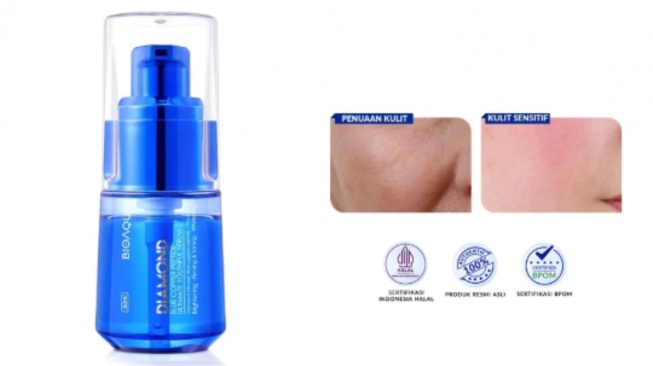 Bioaqua Diamond Blue Copper Peptide Ultimate Youthful. [Shopee]