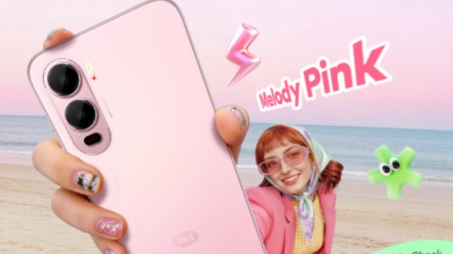 Itel City 200 melody pink. [Instagram/itelindonesia]