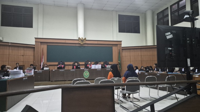 Sidang Kasus Daycare Little Aresha (Suara.com/Shevinna)
